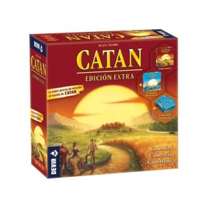 JUEGO CATAN EDICIÓN EXTRA (BÁSICO Y NAVEGANTES)