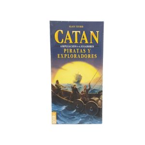 CATAN PIRATAS Y EXPLORADORES 5-6 JUGADORES