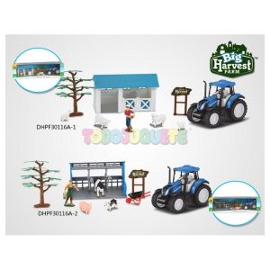 Central lechera tractor granja 1:32 Miniature Farm