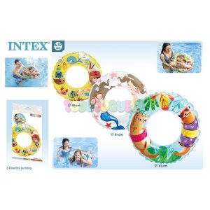 Circular  hinchable infantil 61 cm 3 sdos. Intex