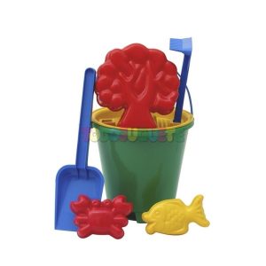 Conjunto cubo playa color castillo c/acc. Avc