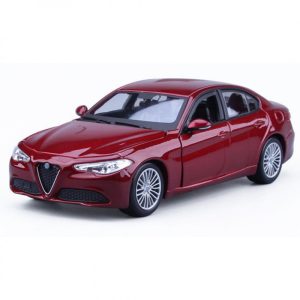 COCHE ALFA ROMEO STELVIO 1/24 BURAGO COLOR ROJO