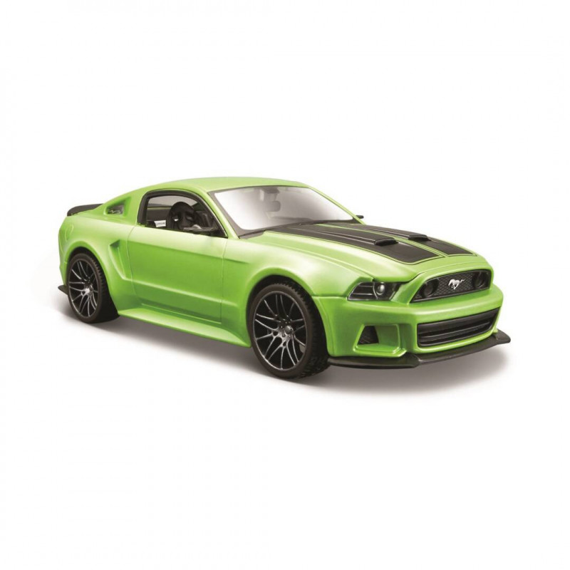 COCHE FORD MUSTANG 2015 1/24 MAISTO COLOR VERDE
