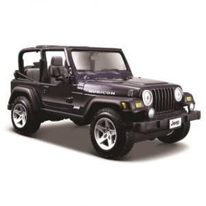 COCHE JEEP WRANGLER RUB 1/24 MAISTO COLOR AZUL
