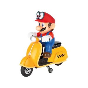 COCHE R/C SUPER MARIO ODYSSEY MARIO SCOOTER 1/18