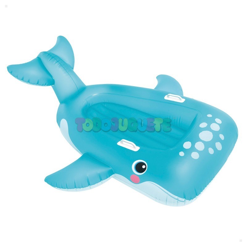 Colchoneta Hinchable Ballena 168x140cm.