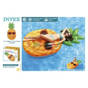 Colchoneta Piña 216x107x23 Intex