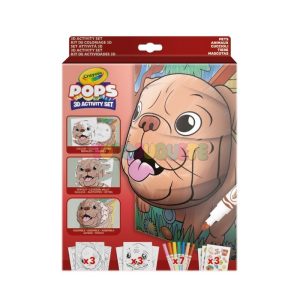 Color Pops 3D Mascotas Crayola