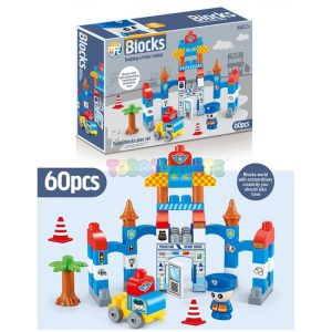 Comisaría de Policía 60 piezas Police Blocks