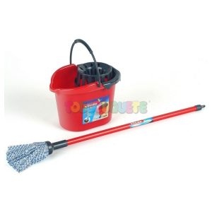 Conjunto Fregona y Cubo Vileda Rojo