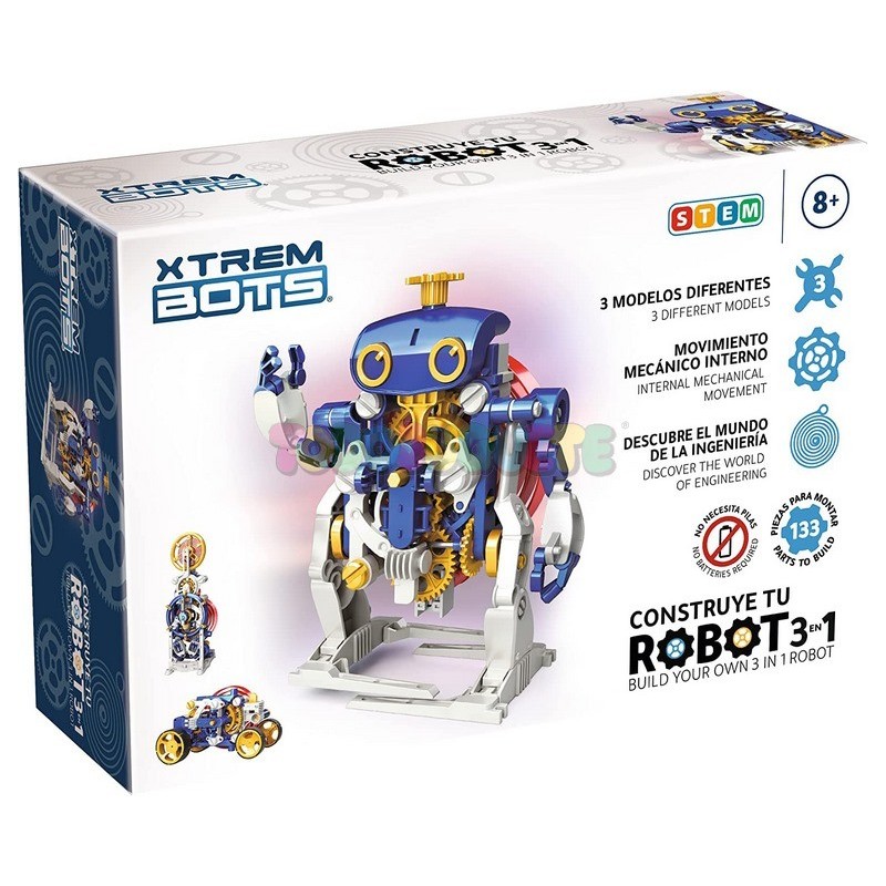 Construye tu robot 3 en 1 Modelos Surtidos