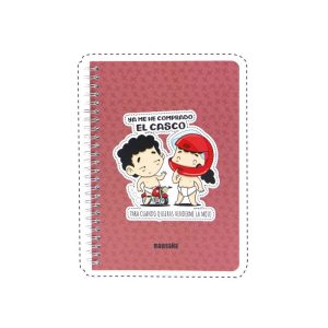 CUADERNO A5 TAPA DURA CASCO MALASAÑA