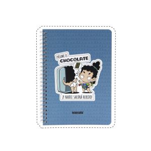 CUADERNO A5 TAPA DURA CHOCOLATE MALASAÑA