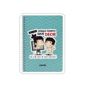 CUADERNO A5 TAPA DURA SUBTÍTULOS MALASAÑA