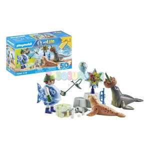 Cuidador con Animales Playmobil