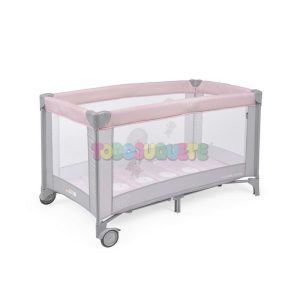 Cuna de viaje Basic rosa MS