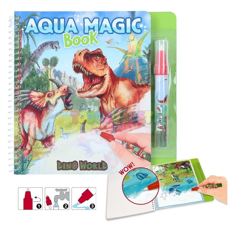Dino World Magic Book