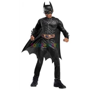 Disfraz Batman Black Line Deluxe T.L 7-8 años
