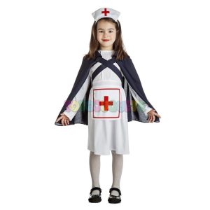 Disfraz Enfermera Ejército Old Times 10-12 años