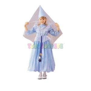 Disfraz Hada Azul Sombrero Estrellas 11- 14 años