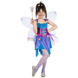 Disfraz hada Campanilla margaritas 3-4 años