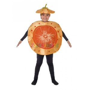 Disfraz mandarina 3-4 años