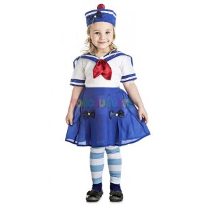 Disfraz marinera lazos bebé 1-2 años