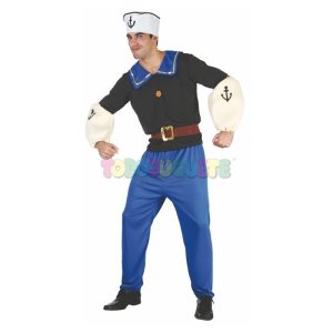 Disfraz Marinero azul  Adulto