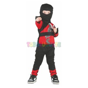 Disfraz ninja niño 80-92 cm 2-3 años