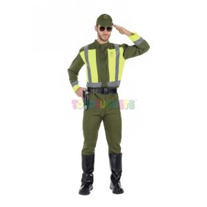 Disfraz Policía de Tráfico Adulto M-L