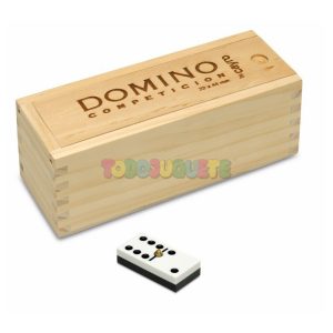 Dominó competición caja madera Cayro