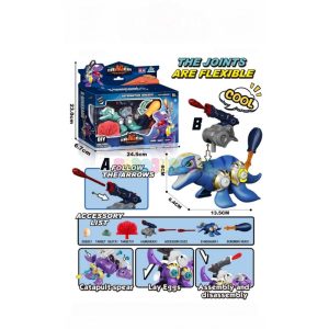 Dragón Lanza Balas Destornillador X-Dinosaur Sdos.