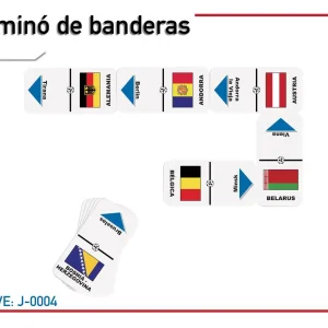 Dominó Banderas de Europa (J-0004)