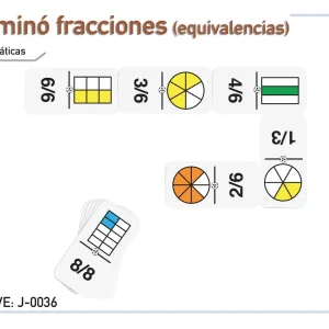 Dominó de Fracciones (Equivalencias) (J-0036)