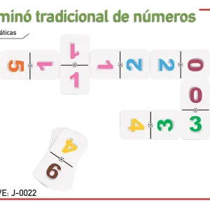 Dominó Tradicional de Números (J-0022)