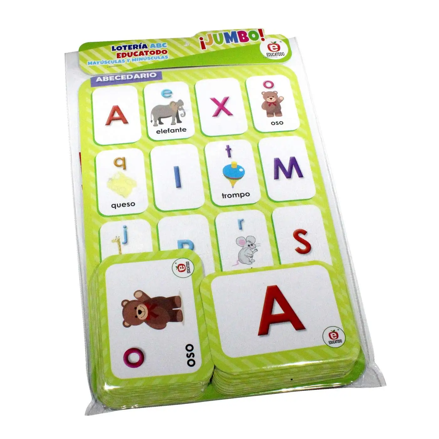 LOTERIA ABC JUMBO MAYUSCULAS Y MINUSCULAS