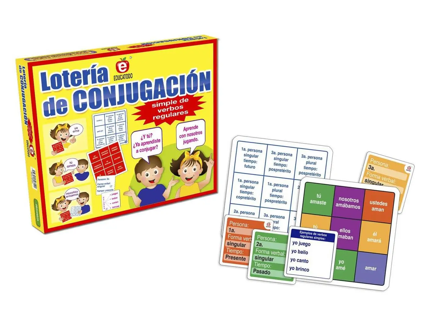 LOTERIA DE CONJUGACION SIMPLE