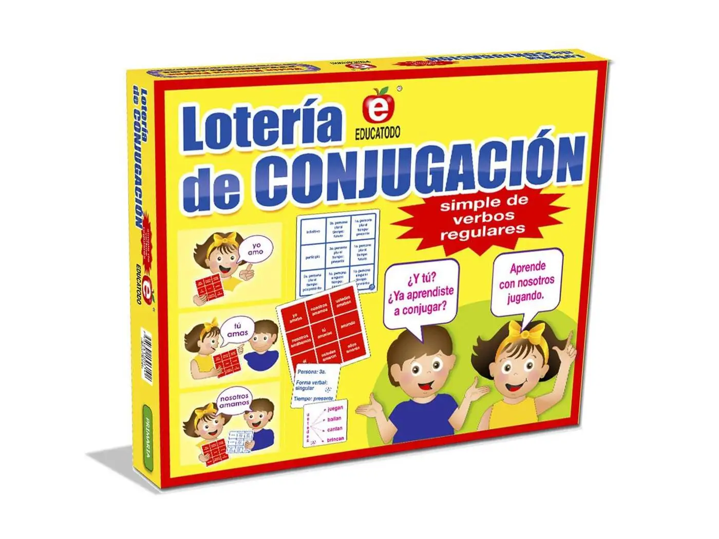 LOTERIA DE CONJUGACION SIMPLE - Imagen 3