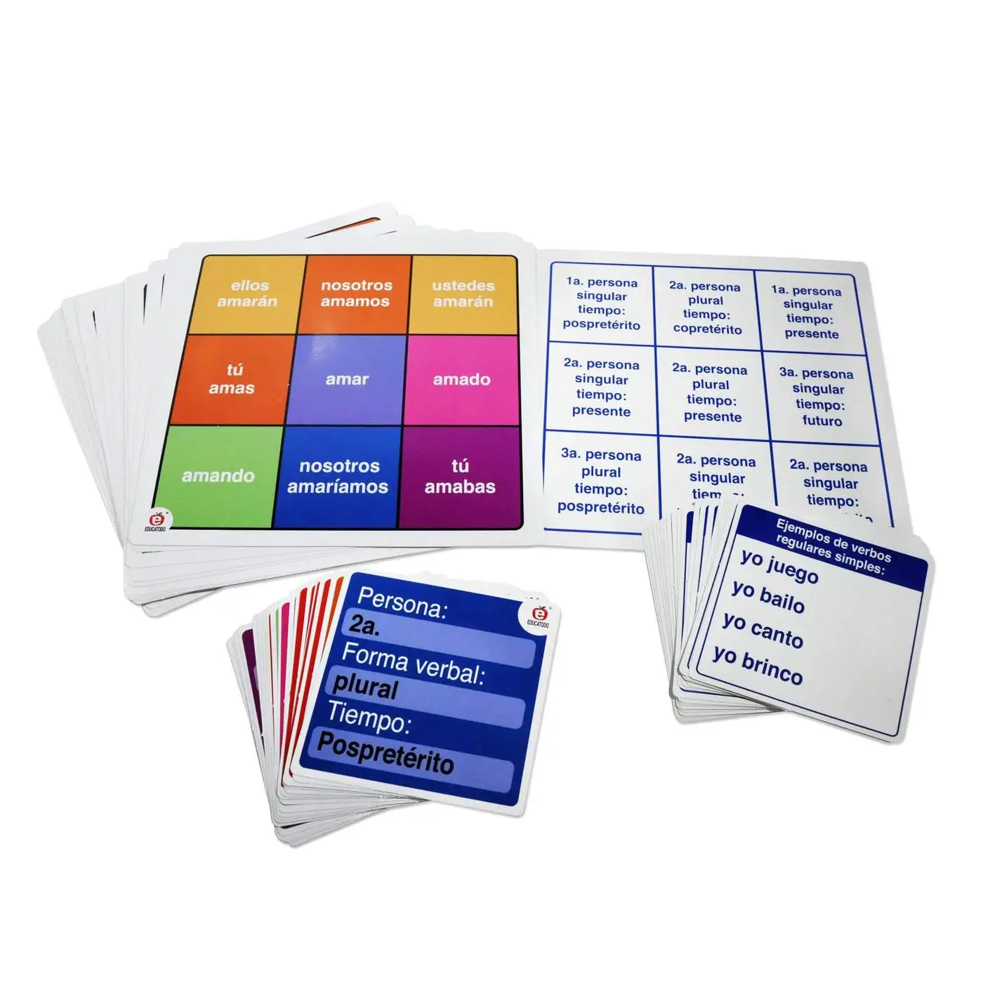 LOTERIA DE CONJUGACION SIMPLE - Imagen 2