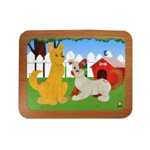 Rompecabezas Perro con cría