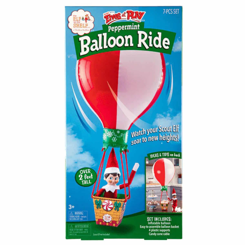 ELFOS EN ACCIÓN – PASEO EN GLOBO – THE ELF ON THE SHELF