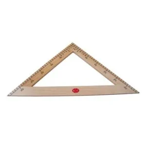 Escuadra De Madera Chica 1 pza