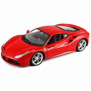 COCHE FERRARI 488 GTB RACE & PLAY ROJO 1/24 BBURAGO