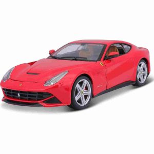 COCHE FERRARI F12BERLINETTA RACE & PLAY ROJO 1/24 BBURAGO