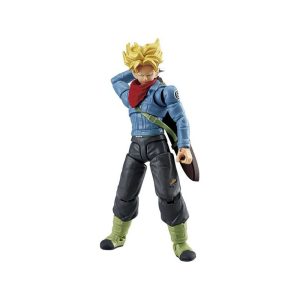 FIGURA DE TRUNKS SÚPER SAIYAN DE DRAGON BALL DE LA GAMA EVOLVE DE BANDAI