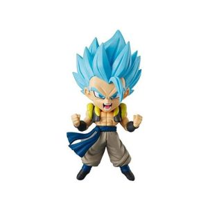 FIGURA DE GOGETA SUPER SAIYAN BLUE DE DRAGON BALL DE LA GAMA CHIBI MASTERS DE BANDAI