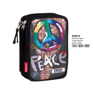 Fossil Peace plumier triple