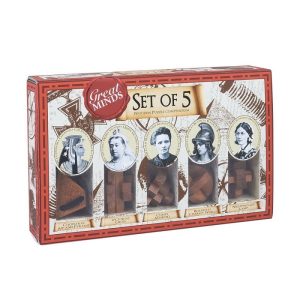 Great Minds – Set de 5 rompecabezas – Womens