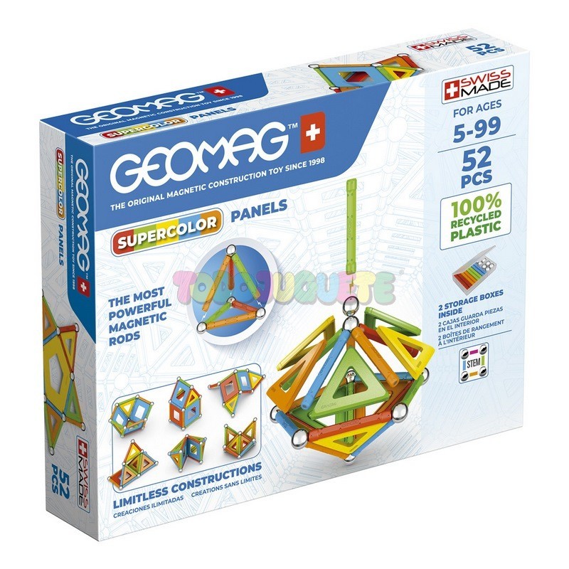 Geomag Green Super Color  52 pz