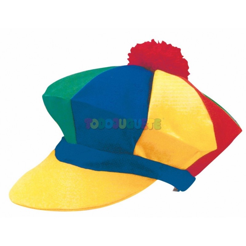 Gorra bola rayas multicolor Adulto